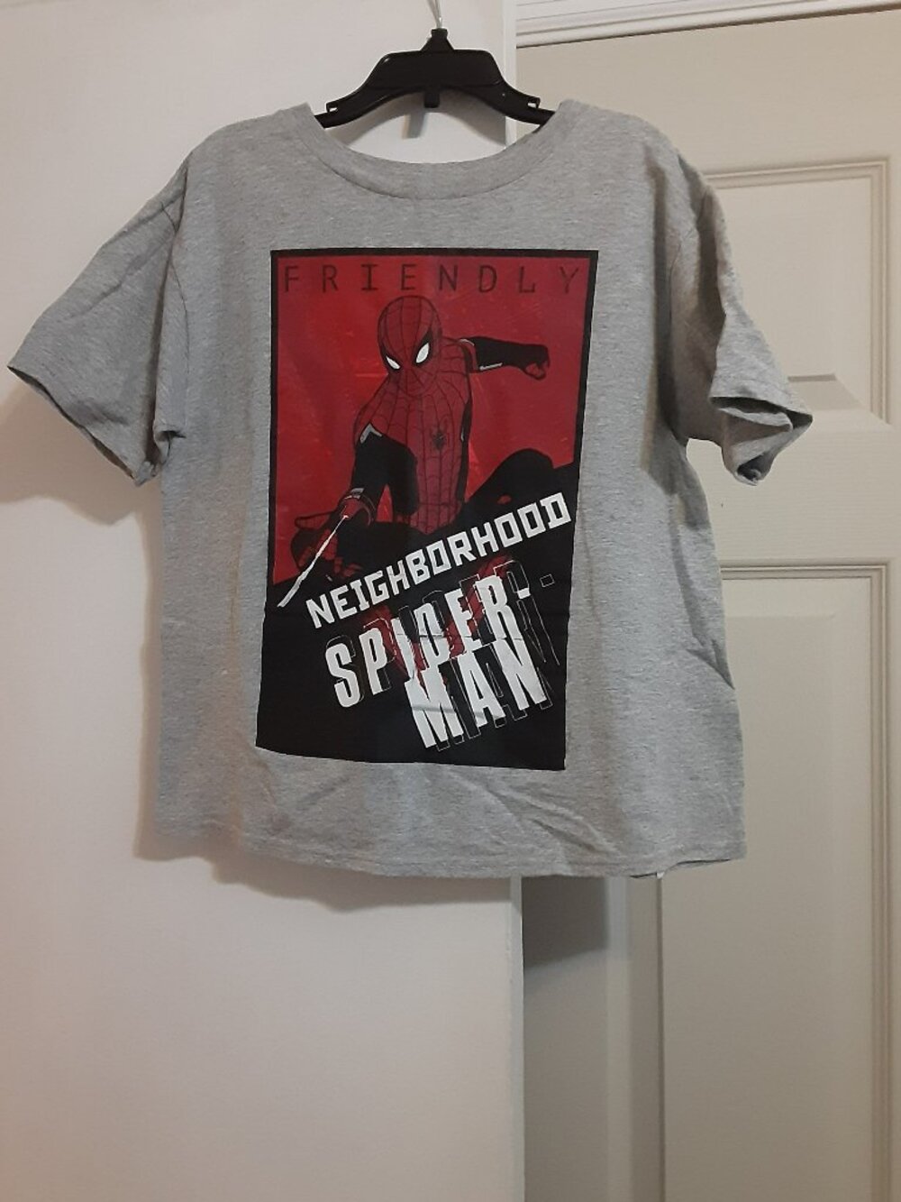 Marvel Studios No Way Home Boys Short Sleeve T-Shirt Size XS (6-7)